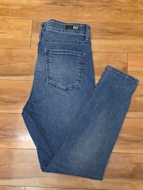 KUT From The Kloth Donna High Rise Ankle Skinny Jeans Women 10 Distressed Denim